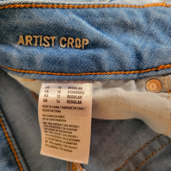 American Eagle Outfitters Jeans American Eagle Crop Poshmark